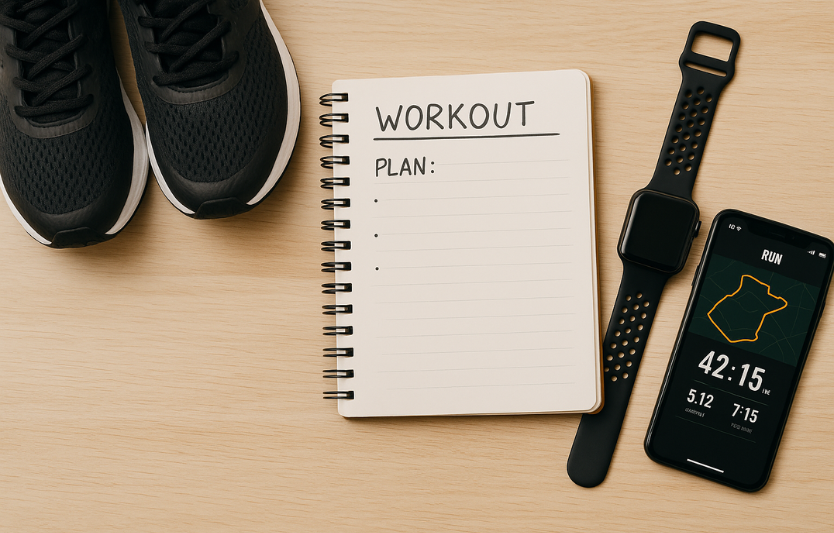 Як тренуватись без тренера програми та трекери