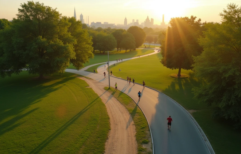 Парки з біговими доріжками в Києві: 10 маршрутів із покриттям