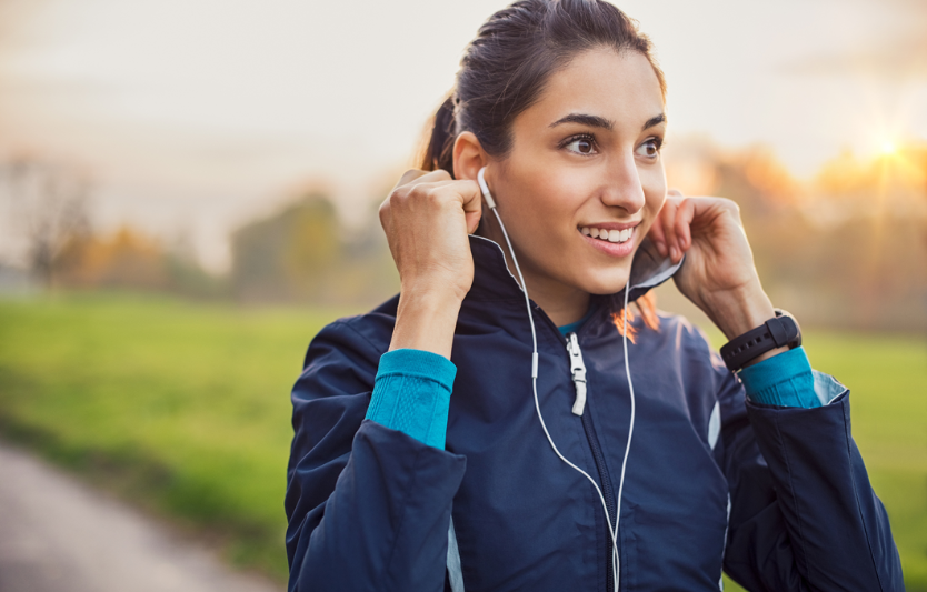 Біг і музика як плейлист впливає на темп
