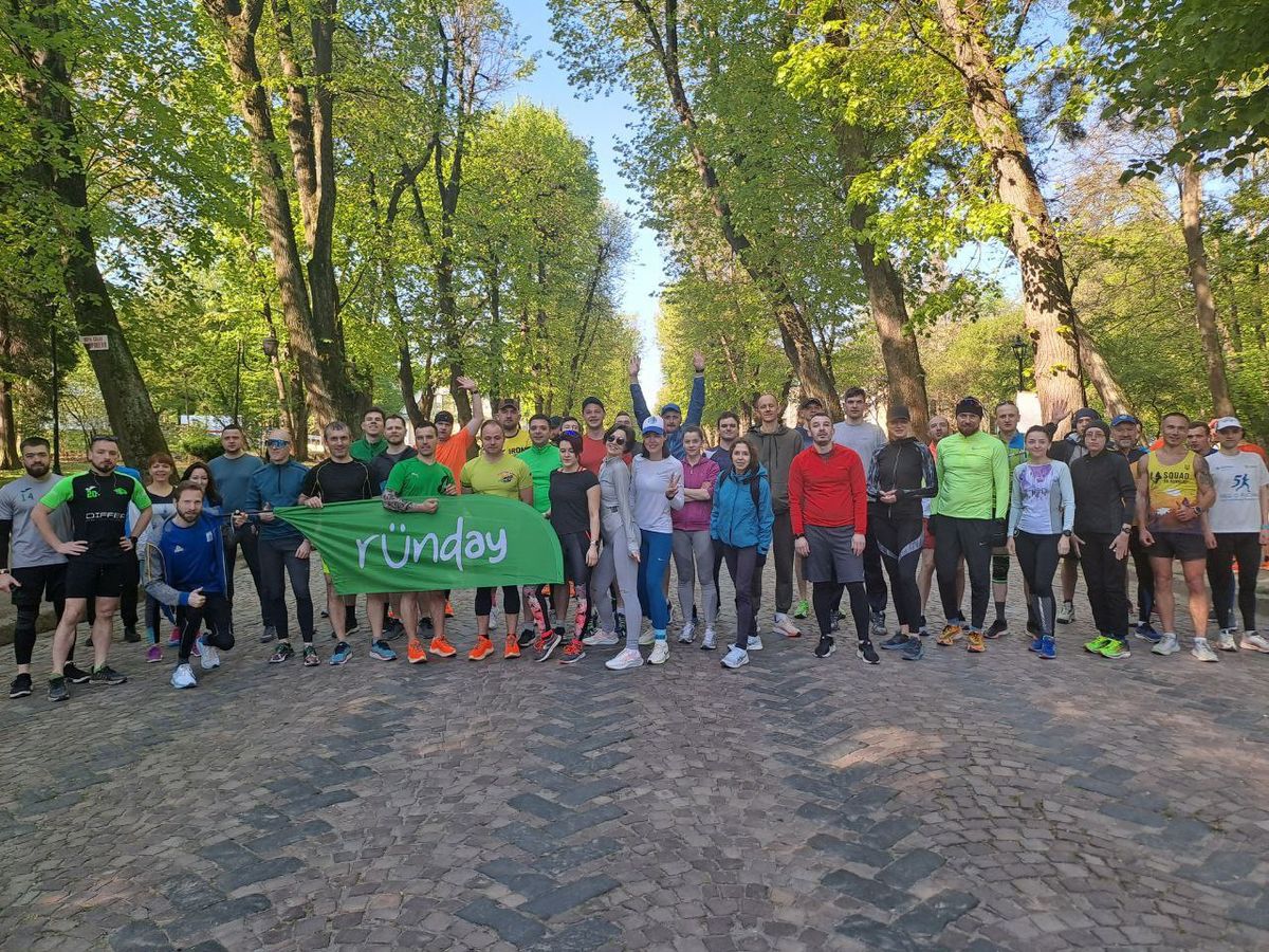 Lviv Runday у Стрийському парку щосуботи збирає бігову спільноту